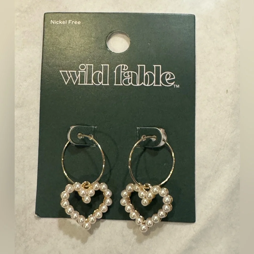 Three Heart‎ Earrings Valentines
